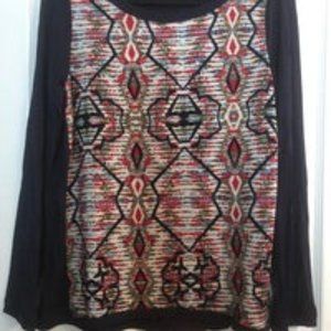 Ezra Print Top L